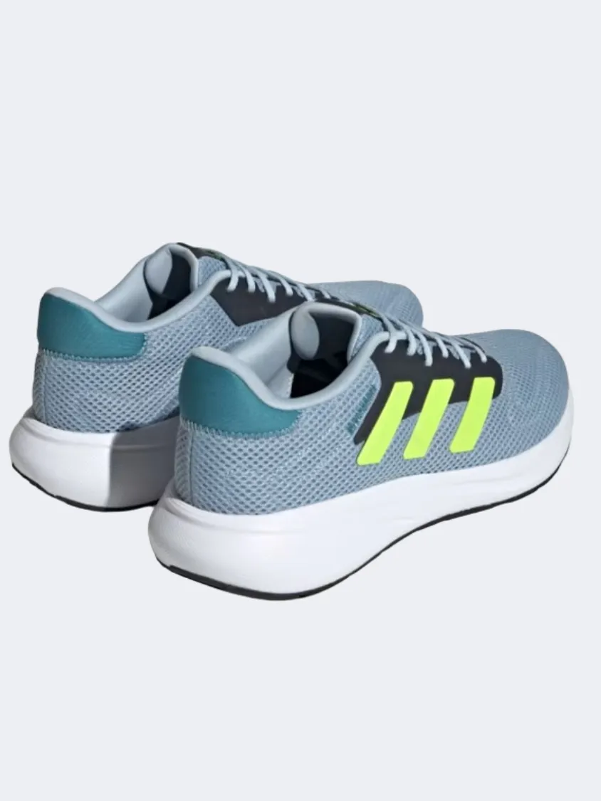 Adidas Response Men Running Shoes Wonder Blue/Lemon