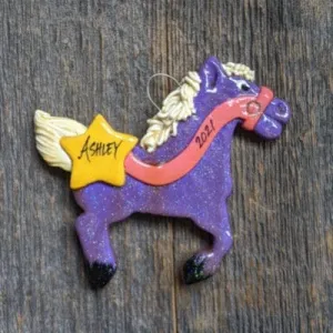 Horse Christmas Ornament