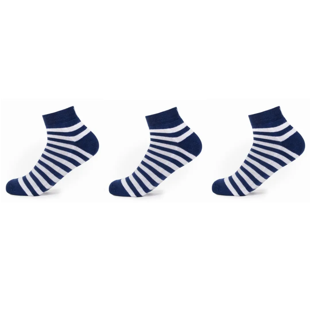 Mush Bamboo Socks for Men & Women - Ultra Soft, Breathable, Ankle socks for running, exercise & sports Pack of 3