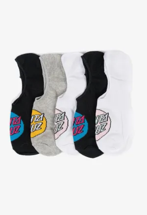 No Show Socks - 5 Pack