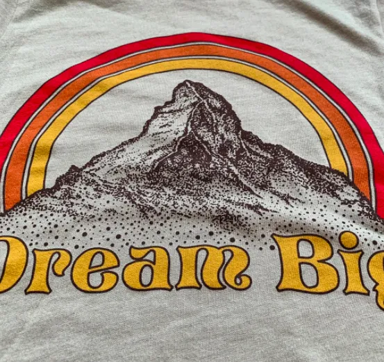 Rivet Kids - Dream Big Tee in Stone