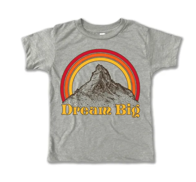 Rivet Kids - Dream Big Tee in Stone
