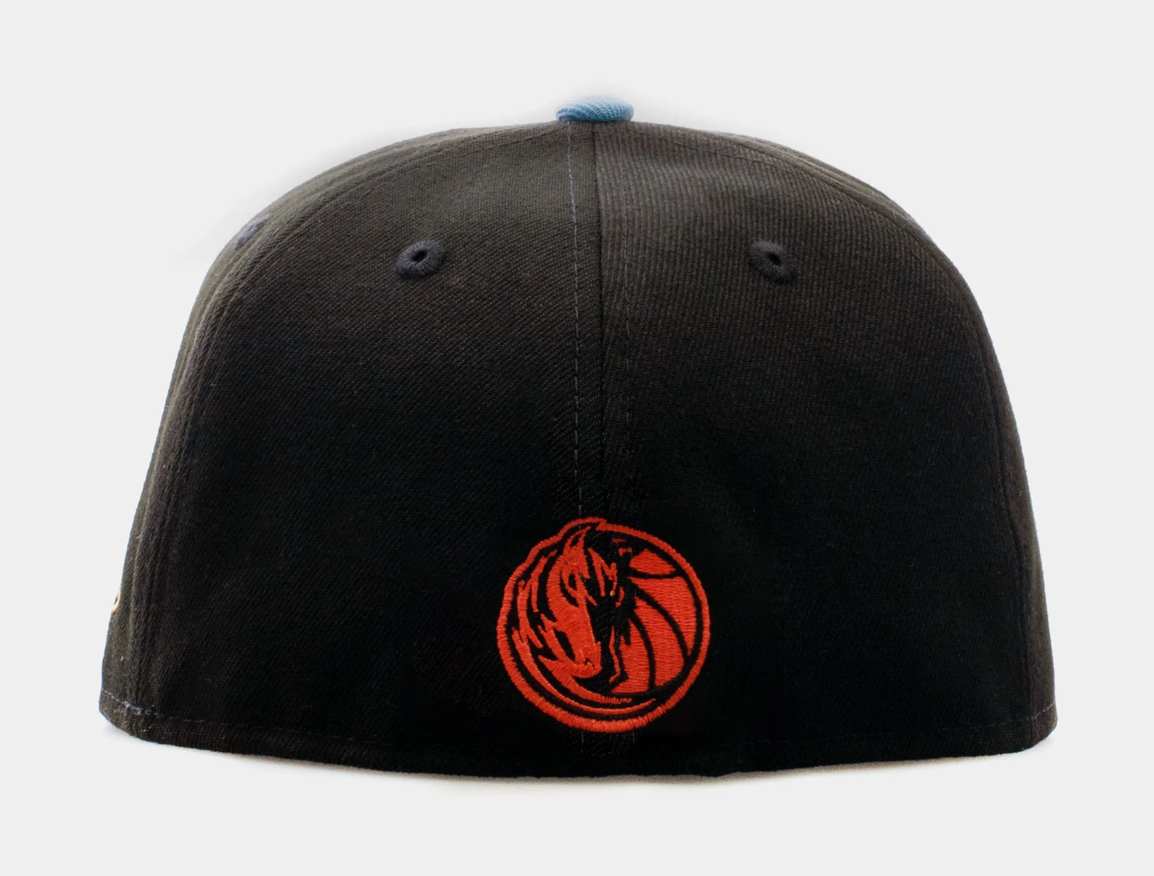 SP x New Era NBA Summer Edition Dallas Mavericks 59Fifty Fitted Cap Mens Hat (Black/Blue)
