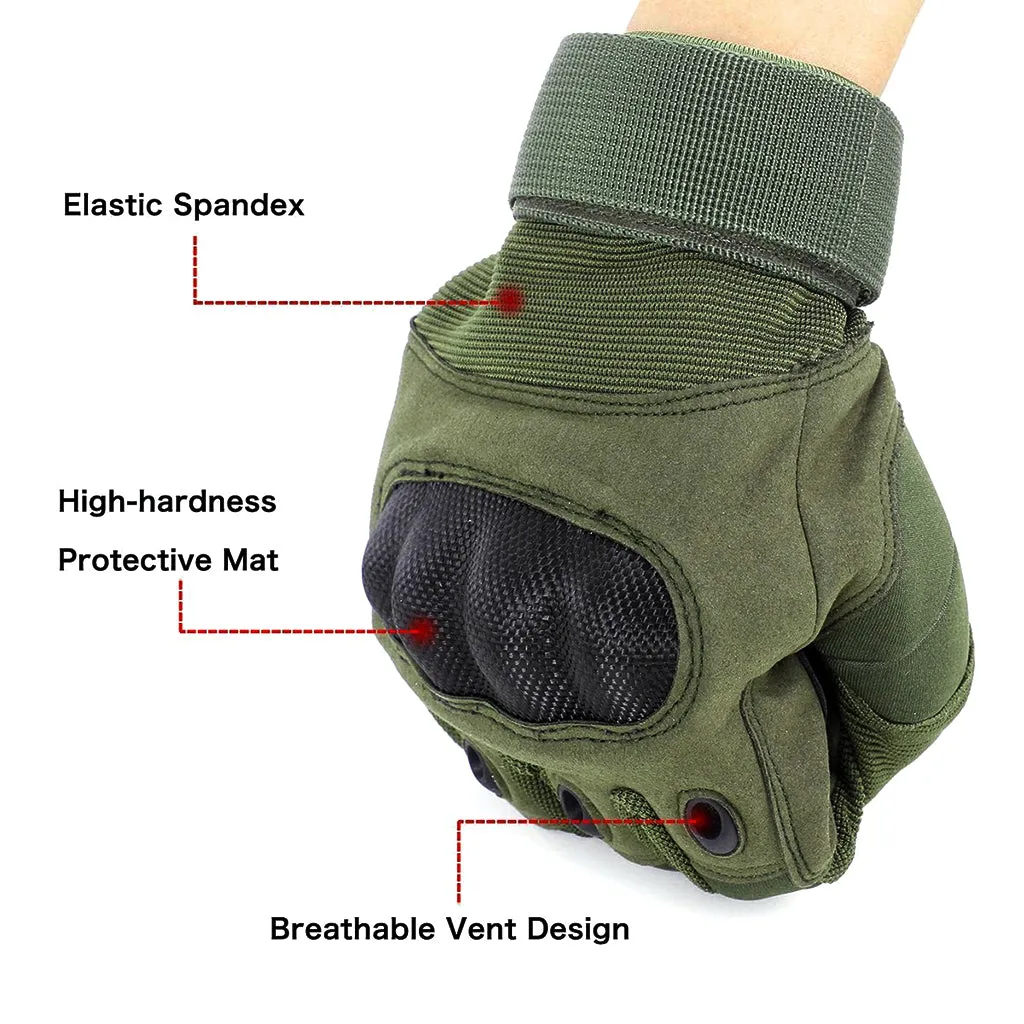 Tactical Gloves with Full Finger Touch