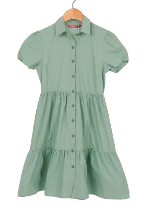 Tween Kids Girls Casual Frock