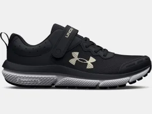 Under Armour Girls Black Assert 10 AC Running Shoe