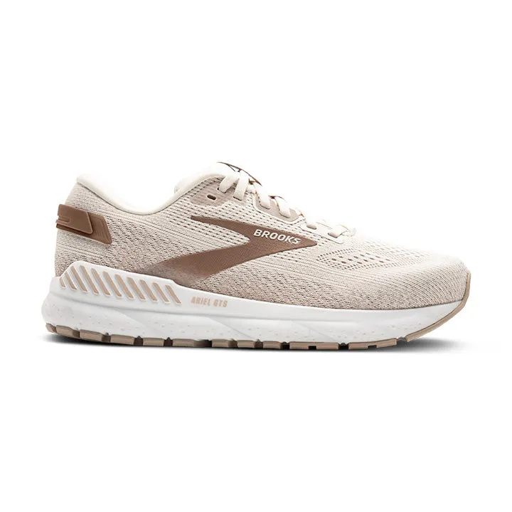 WOMEN'S BROOKS ARIEL GTS 24 1204141B135 COLOR: COCONUT/CHATEAU/PORTABELLA