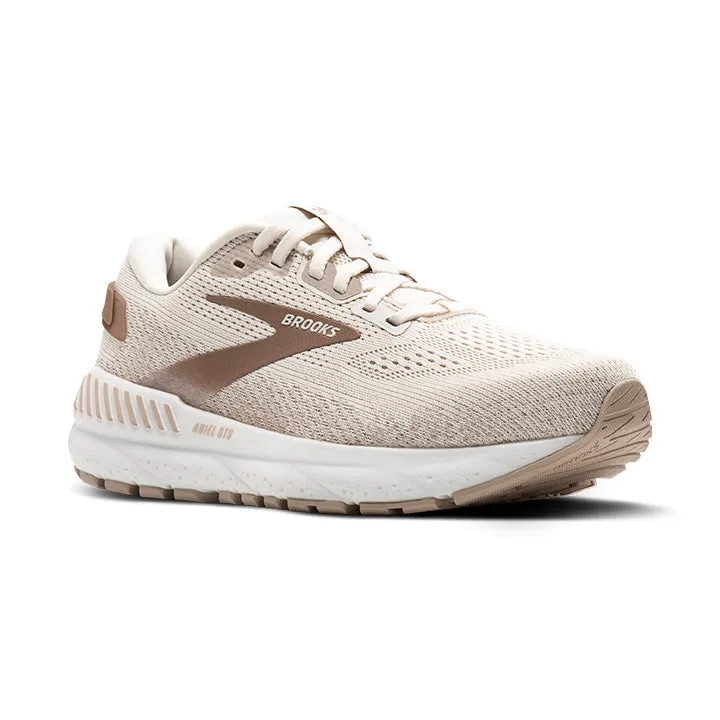 WOMEN'S BROOKS ARIEL GTS 24 1204141B135 COLOR: COCONUT/CHATEAU/PORTABELLA
