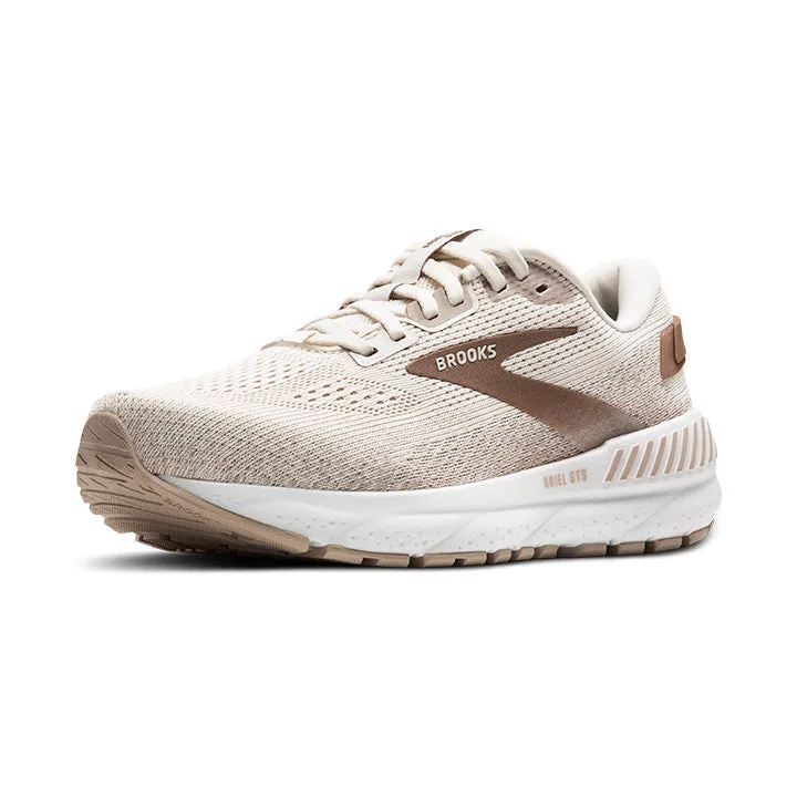WOMEN'S BROOKS ARIEL GTS 24 1204141B135 COLOR: COCONUT/CHATEAU/PORTABELLA