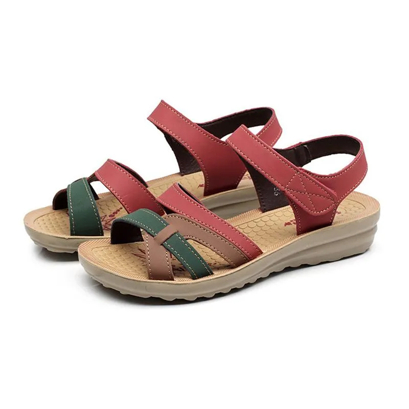 Women's Flat Heel Magic Tape Casual Shoes
